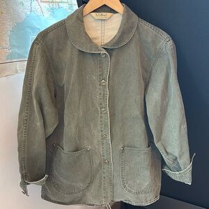 Vintage RARE L.L. Bean Olive Green Women's Jacket